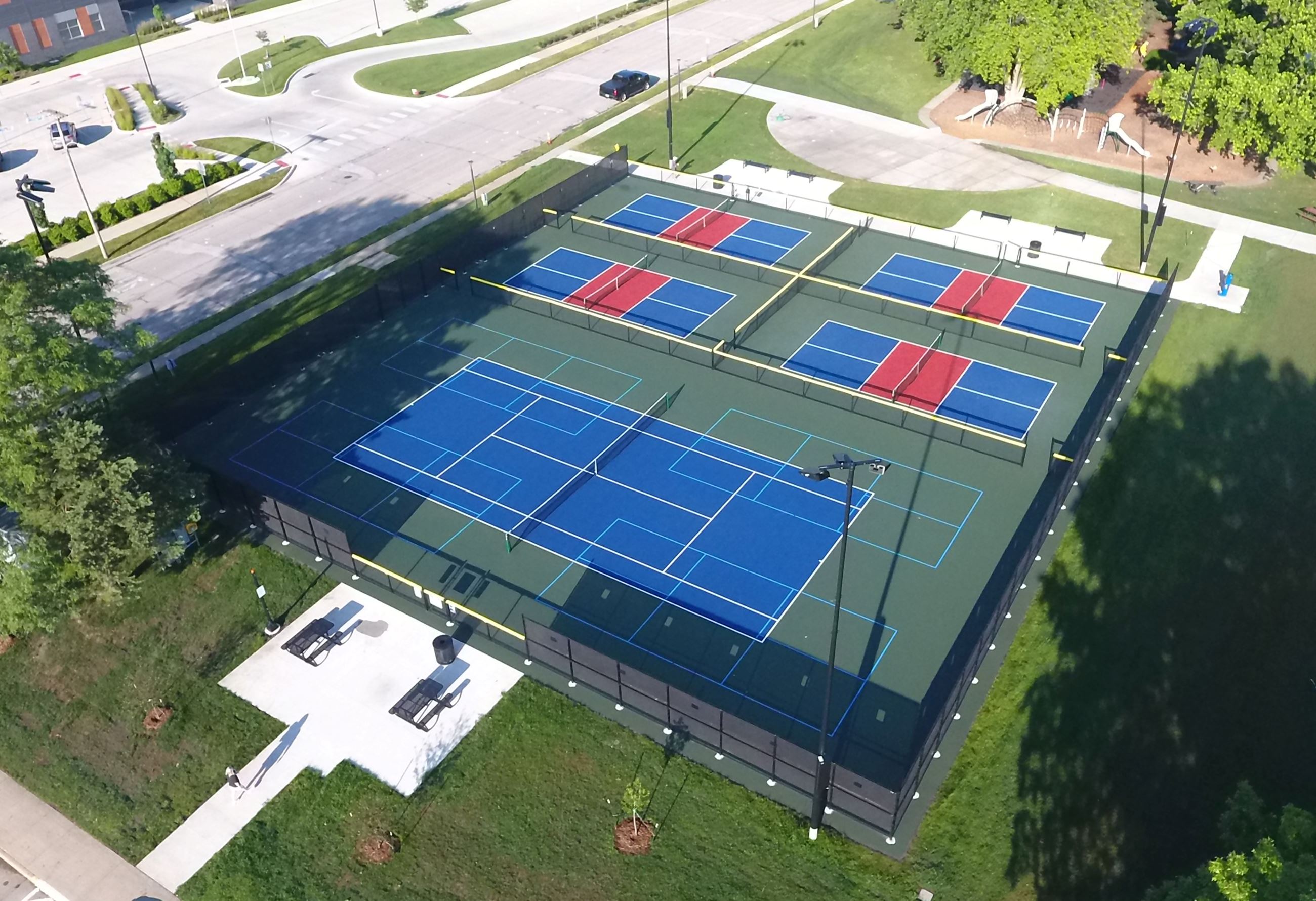 Lions Park pickleball courts