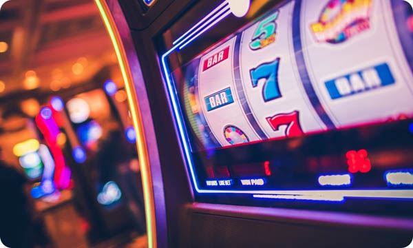 Slot Machine Rolling Drums