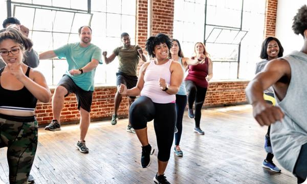 Zumba Class at the Gym
